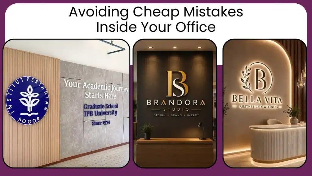 Avoiding Cheap Mistakes Inside Your Office